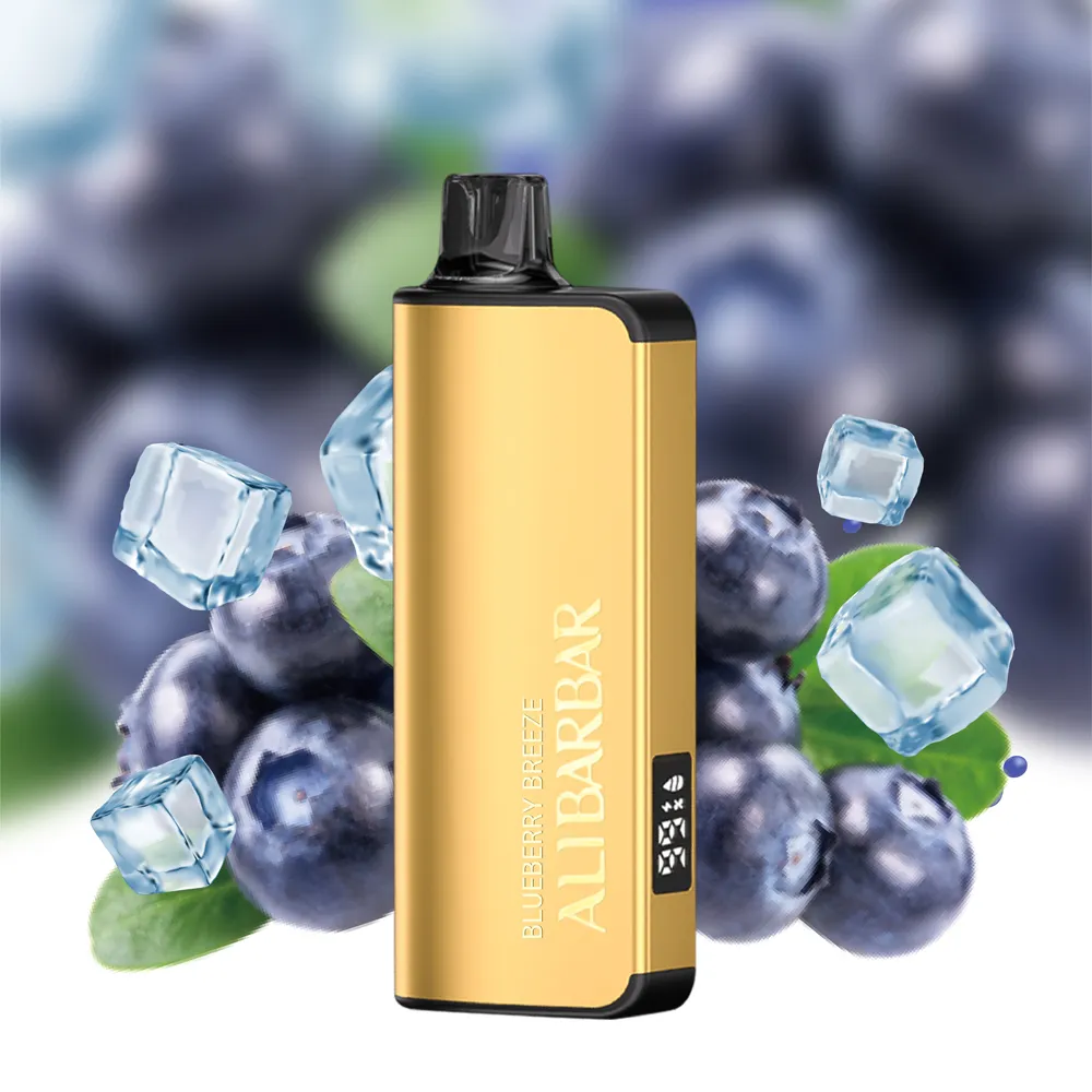 alibarbar-ingot-20000-puffs-blueberry-breeze.webp Alibarbar Ingot 20000 Blueberry Breeze Disposable Vape - Image 1