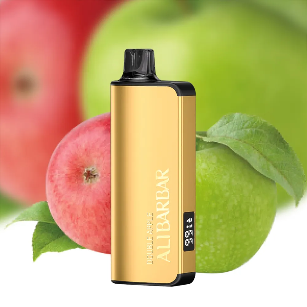 alibarbar-ingot-20000-puffs-double-apple.webp Alibarbar Ingot 20000 Disposable Vape – Double Apple - Image 1