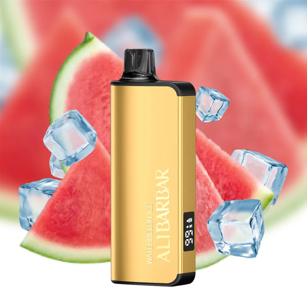 alibarbar-ingot-20000-puffs-watermelon-Ice.webp Alibarbar Ingot 20000 Disposable Vape – Watermelon Ice - Image 1